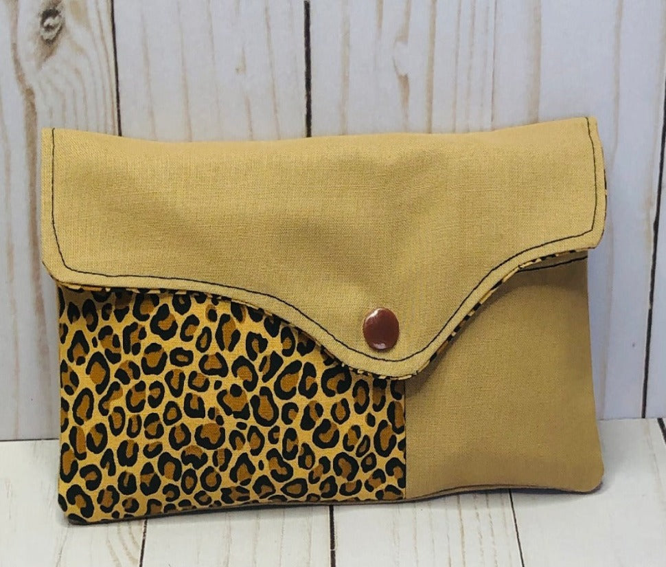 Pad and Tampon Pouch Set- Cheetah Vibes