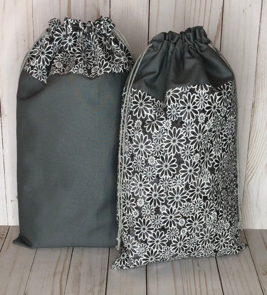 Drawstring Bag - Gray Area 3