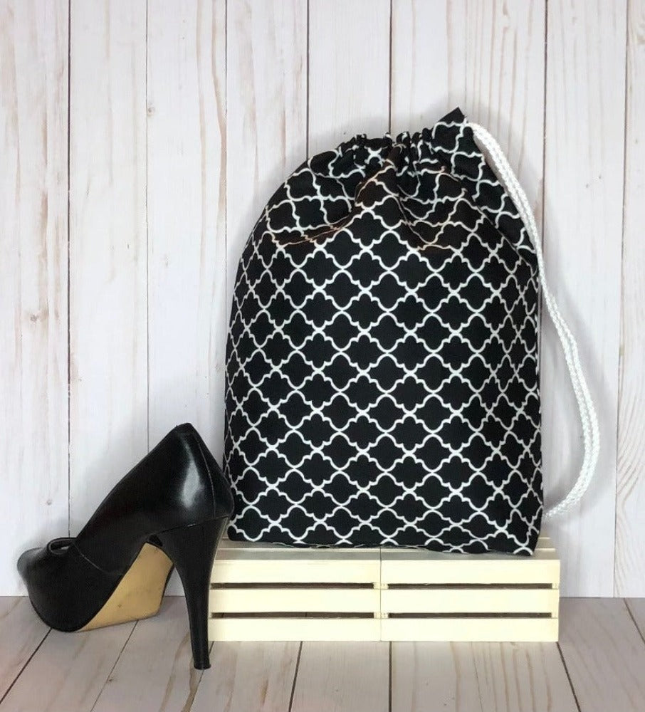 Drawstring Bag - Black is Beauty