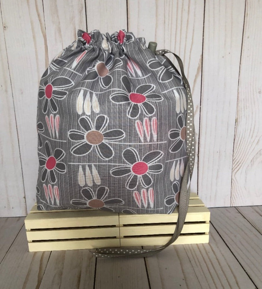 Drawstring Bag - Dash of Gray