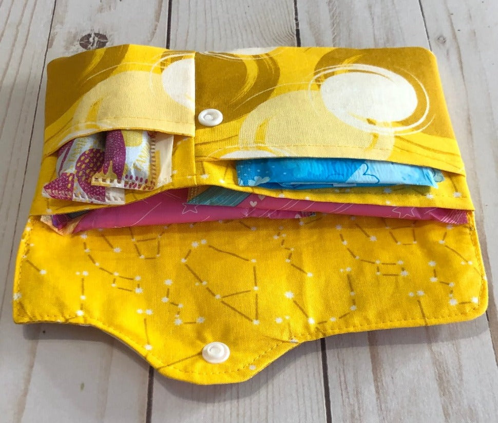 Pad and Tampon Pouch - Mello Yellow