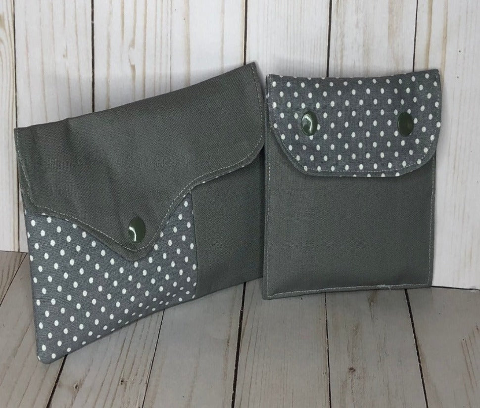 Personal Hygiene Pouch Set - Gray Jane