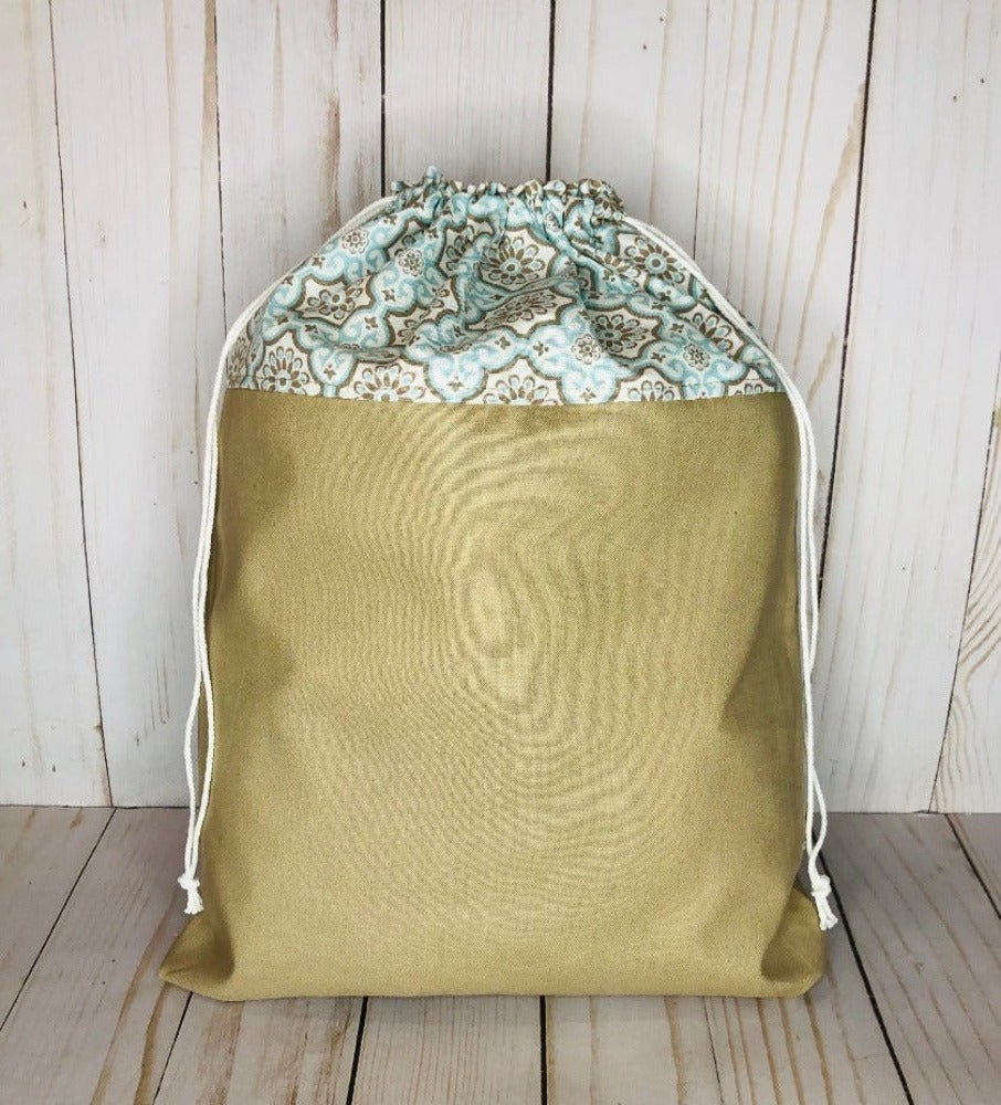 Drawstring Bag - Sassy Neutral