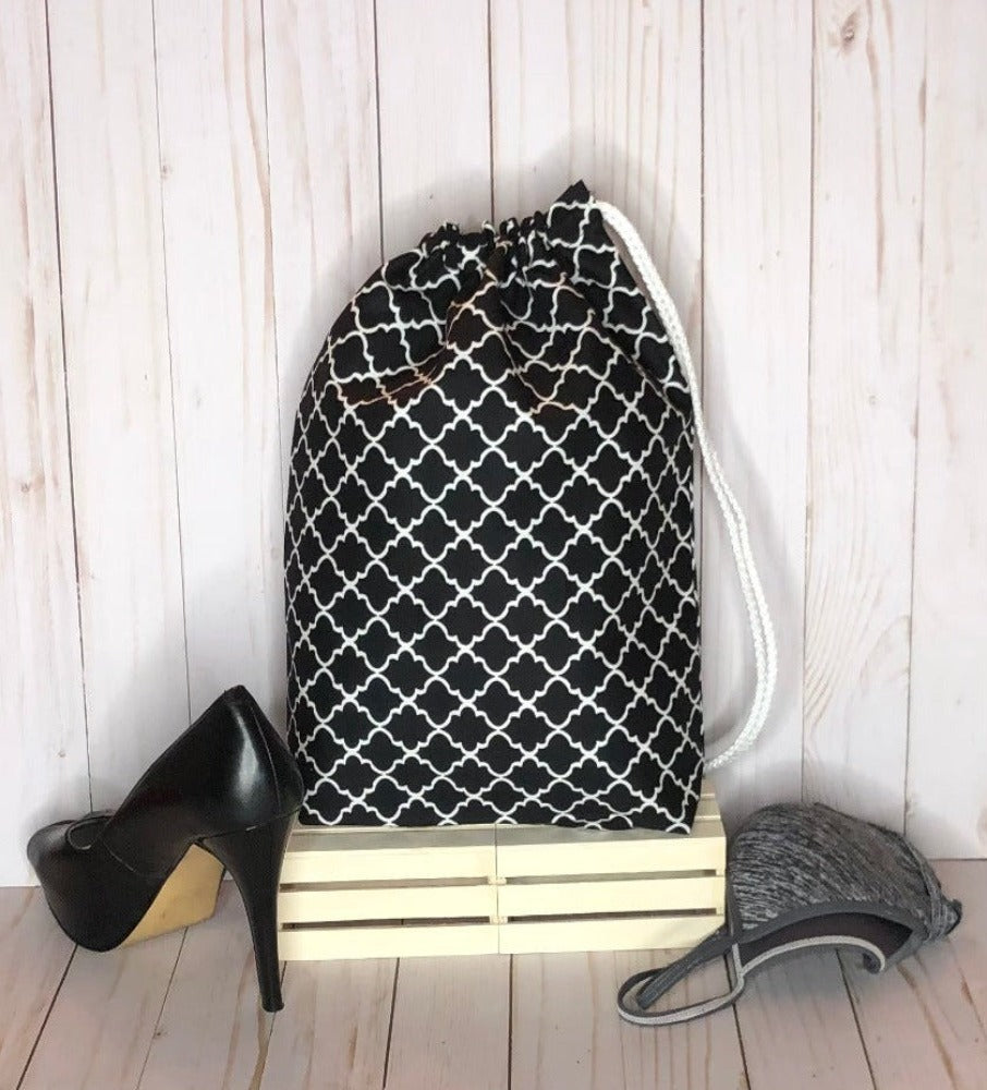 Drawstring Bag - Black is Beauty