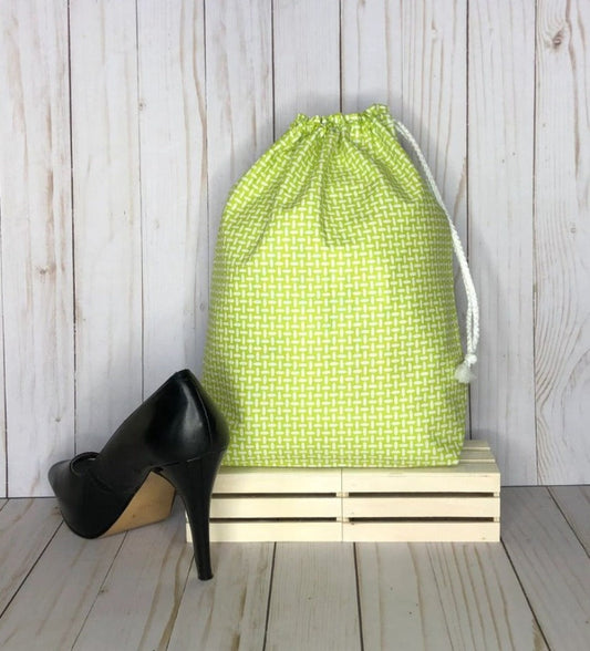 Drawstring Bag - Green with Envy