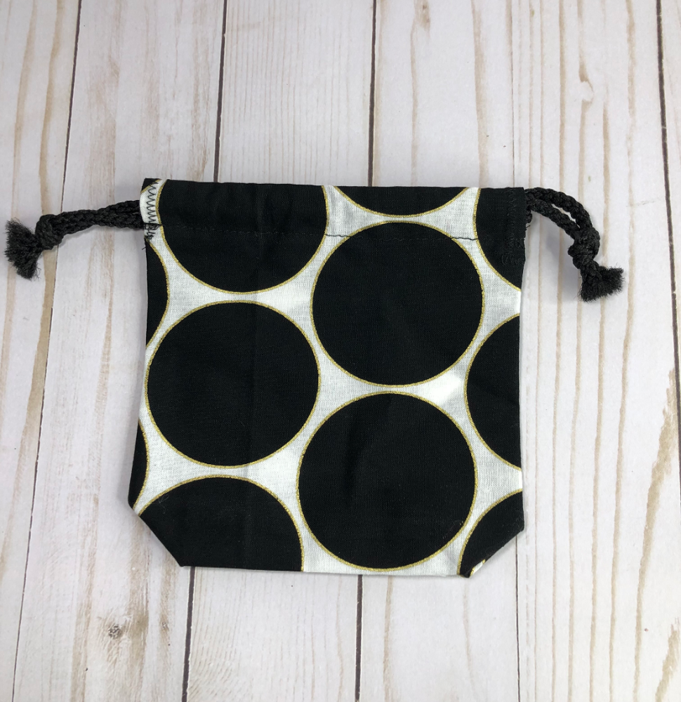 Make up Bag - My Lashes Black Dots