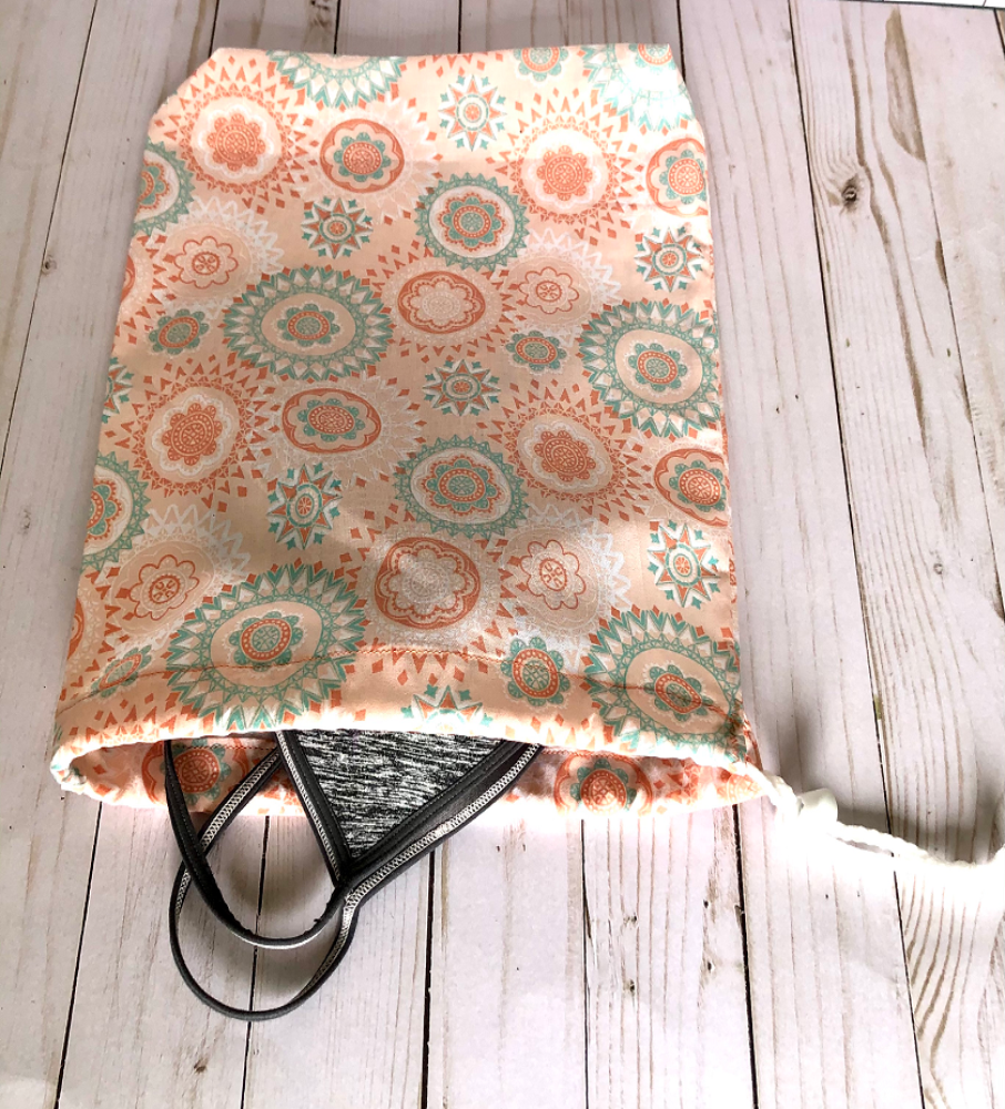 Drawstring Bag - Little Peach