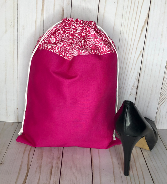 Drawstring Bag - Pink Area 1