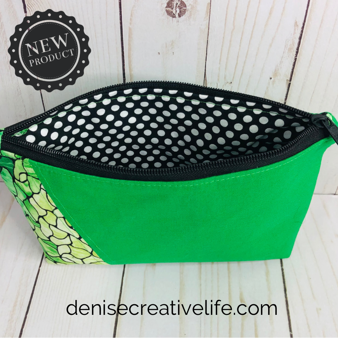 Make up Toiletry Bag - Green with Envy