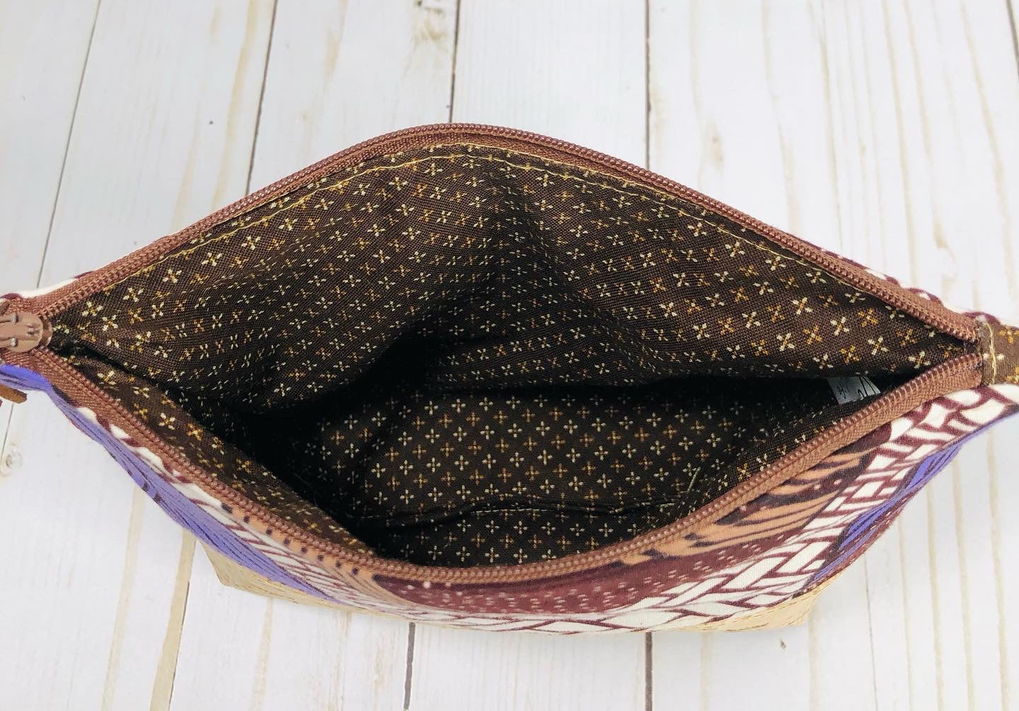 Make up Toiletry Bag - Browning