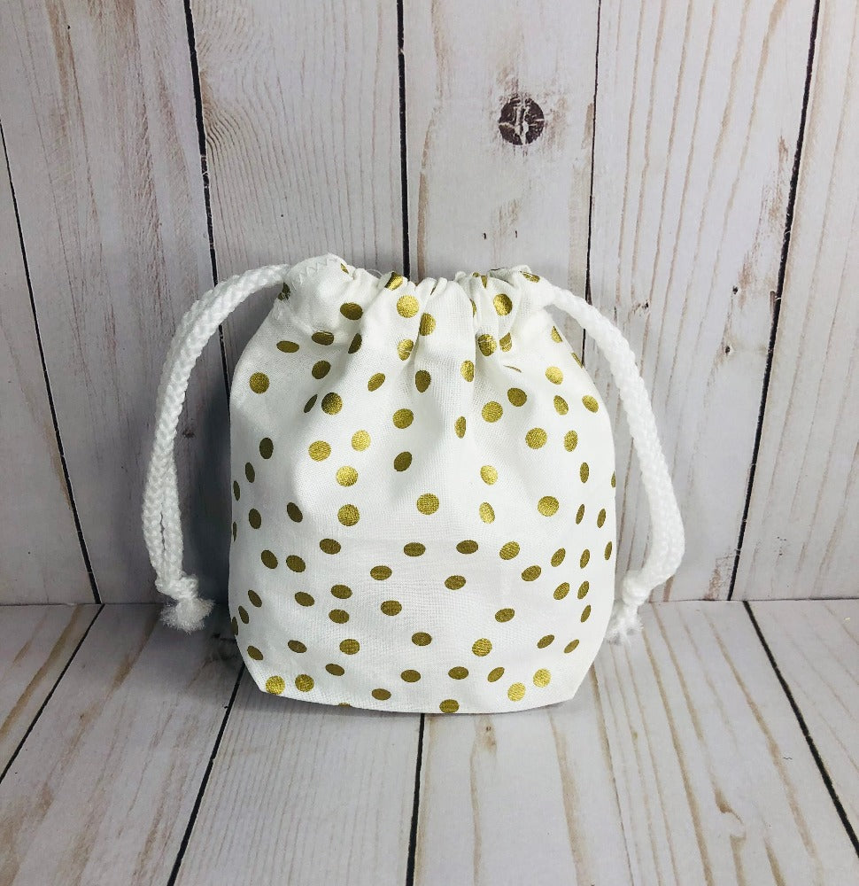 Make up Bag - My Lashes Gold Dots