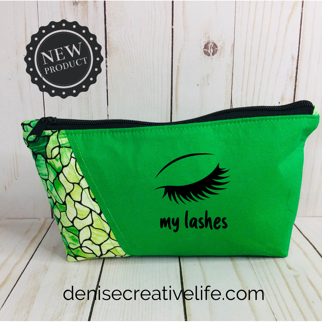 Make up Toiletry Bag - Green with Envy