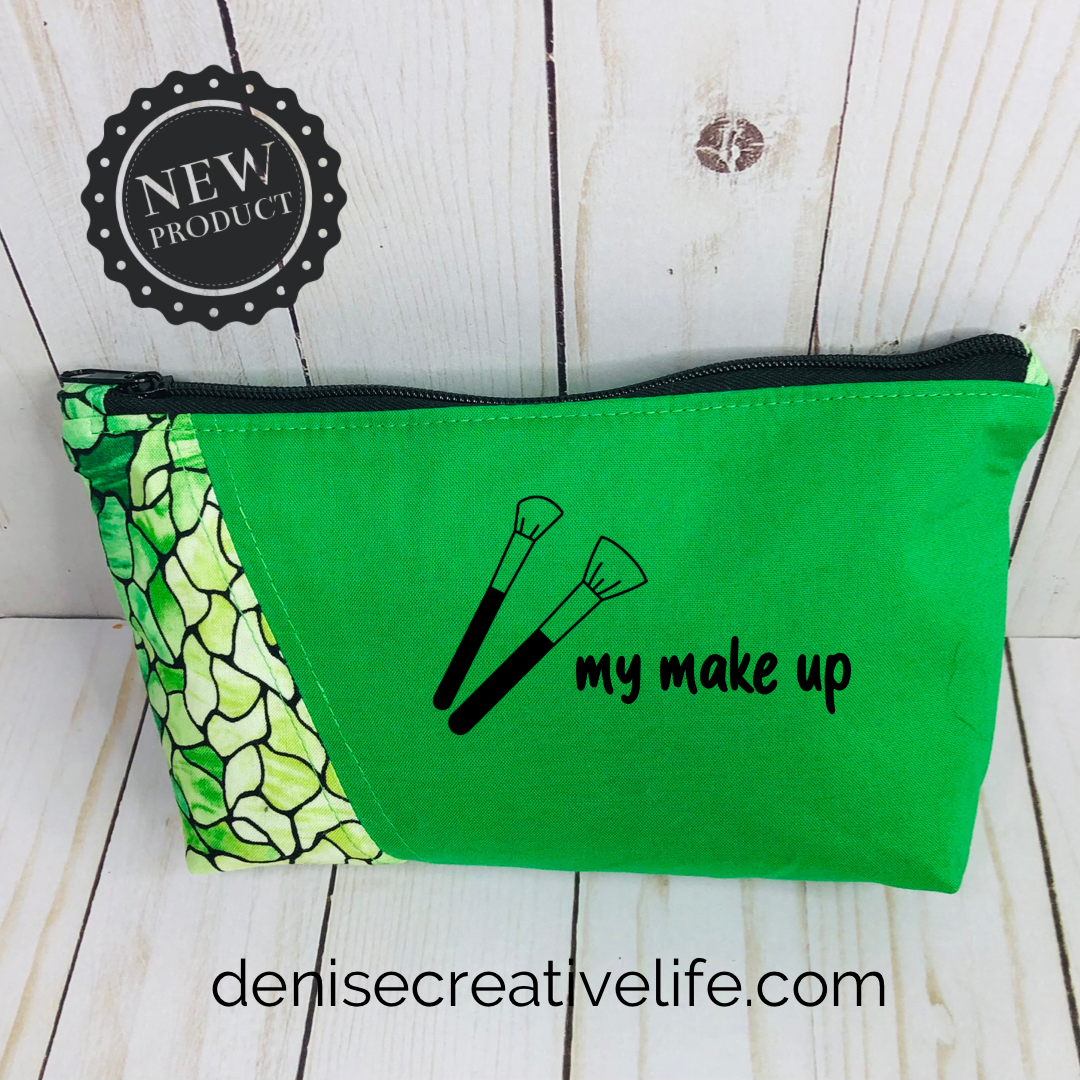 Make up Toiletry Bag - Green with Envy