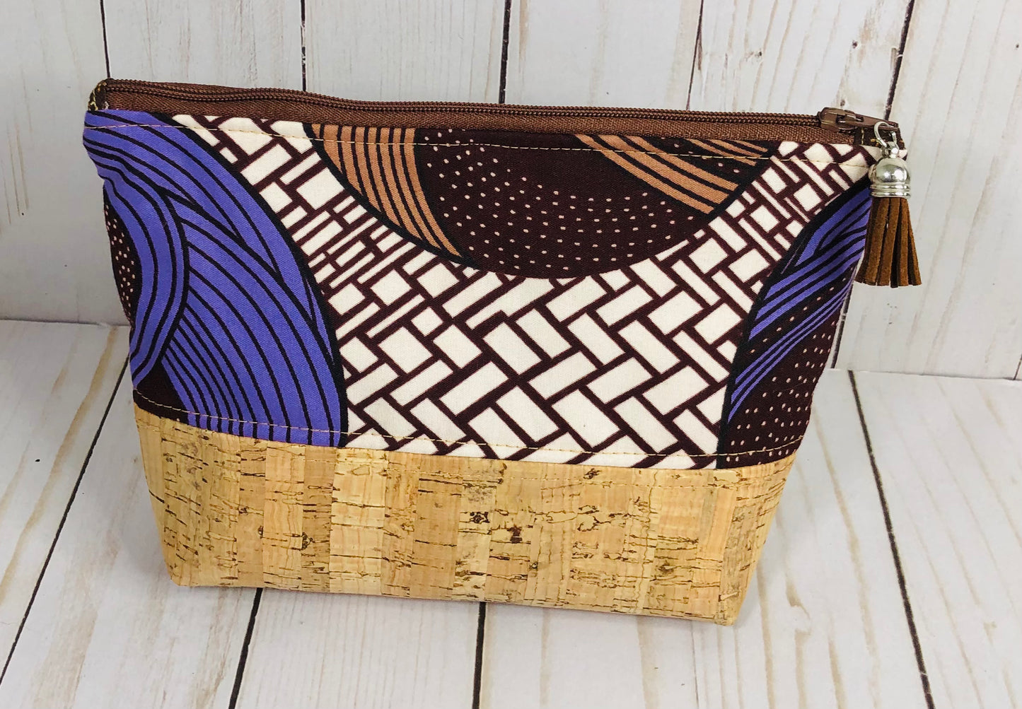 Make up Toiletry Bag - Browning