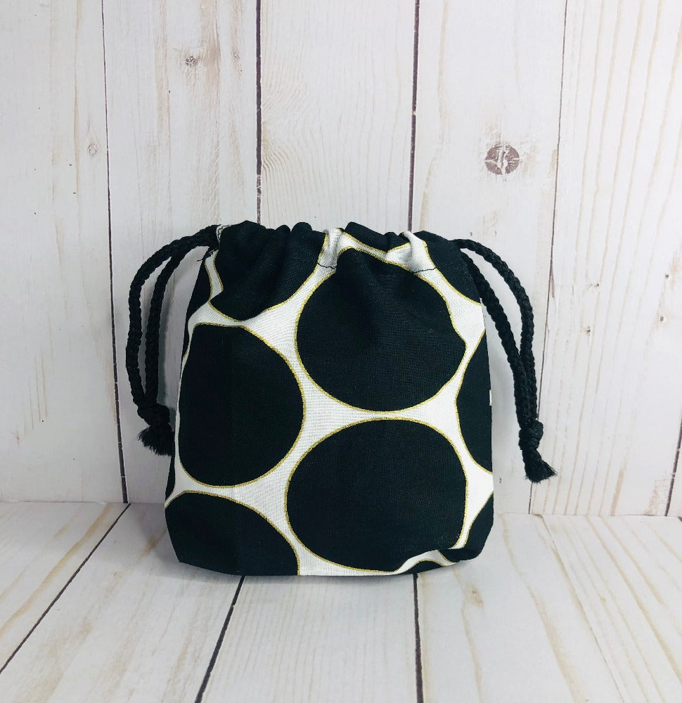 Make up Bag - My Lashes Black Dots