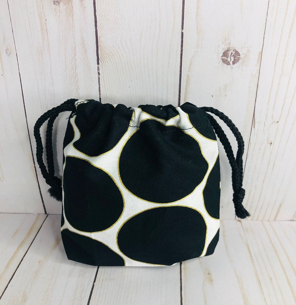 Make up Bag - My Lashes Black Dots