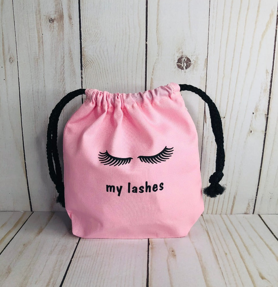 Make up Bag - My Lashes Pinky